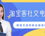 某站内部课程:淘宝客社交电商裂变,精准引流和粉丝裂变模式详解(共6节视频)-私藏资源社