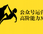 公众号运营高阶能力35讲,从月薪3k到月薪30k,新媒体人的必修课-私藏资源社