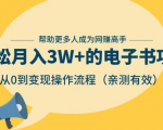 狂赚计划:轻松月入3W+的电子书项目,从0到变现操作流程,亲测有效-私藏资源社