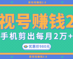 影视号赚钱项目2.0,无需电脑,一部手机剪出每月2W+收入-私藏资源社