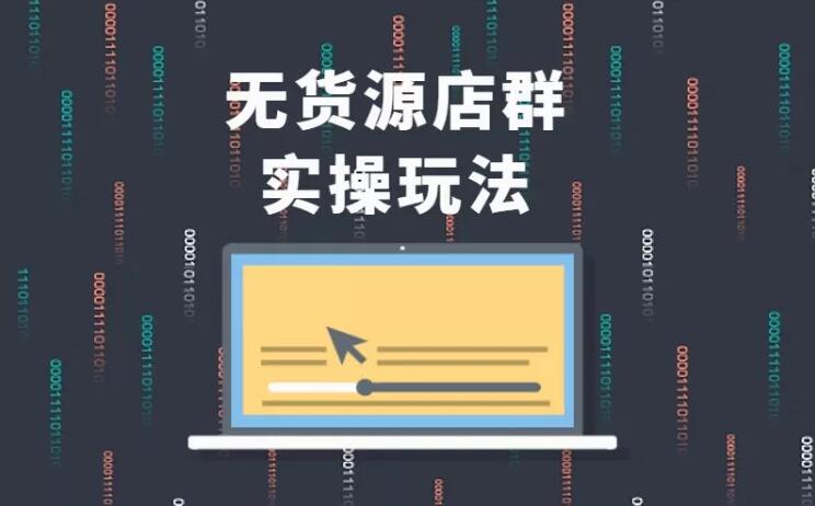 无货源店群实操玩法，蓝海选品的独特思路，店群软件操作方法（45节视频课）-私藏资源社