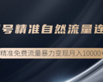 垂直起号精准自然流量连爆玩法,精准引流暴力变现月入10000+-私藏资源社