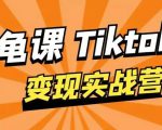 龟课·TikTok变现实战训练营线上第1期,多种变现模式,轻松赚美刀-私藏资源社