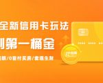 2021全新信用卡玩法:快速提额/0首付买房/套现生财,赚到第一桶金-私藏资源社