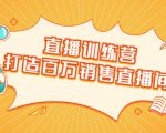 直播训练营：打造百万销售直播间 教会你如何直播带货，抓住直播大风口-私藏资源社