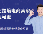 职业跨境电商卖家聊亚马逊:亚马逊运营的10项必备知识,12堂课让你看懂亚马逊运营-私藏资源社