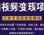 在家也能操作的短视频赚钱项目,无需真人,不用拍摄,纯搬运月入2到5万-私藏资源社