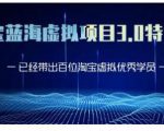 黄岛主·淘宝蓝海虚拟项目3.0,小白宝妈零基础的都可以做到月入过万-私藏资源社