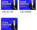 湛北·抖音小店入门进阶高阶合集,八大玩法打造百万店铺-私藏资源社