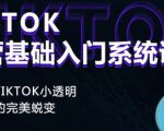 Tiktok实操进阶课程，体验从tiktok小透明到大佬的完美蜕变-私藏资源社