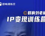 群响刘老板·IP变现训练营第6期：教你搞流量新姿势，IP打造获客私域经营-私藏资源社