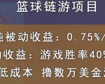 国外区块链篮球游戏项目，前期加入秒回本，被动收益日0.75%，撸数万美金-私藏资源社