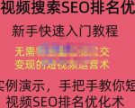 宋老师·短视频搜索SEO优化,教你10分钟创作一个短视频,三天排名上第一-私藏资源社