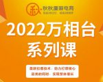 秋秋漫画电商2022万相台系列课，最新拉爆技术，助力打爆核心品类的同时，实现整体增长-私藏资源社