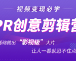 抖音赚钱必学的PR创意剪辑:零基础做出“影视级”大片,让人一看就忍不住为你点赞!-私藏资源社