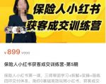 保险人小红书获客成交训练营,0基础高效玩转小红书,可复制的获客成交之路-私藏资源社