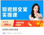 小秋·短视频文案实操课，​从0到1教你做短视频的经验技巧-私藏资源社