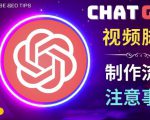 正确使用Chat GPT制作有价值的中文视频脚本，并在YouTube获利-私藏资源社