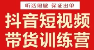 李鲆·抖音短视频带货训练营15期,一部手机、碎片化时间也能做,随时随地都能赚钱-私藏资源社