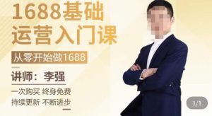 1688运营基础入门系统课,20课时带你系统性解析1688运营-私藏资源社