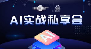 AI实战私享会,各种ai变现玩法,AI变现思路-私藏资源社