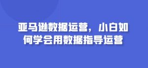 亚马逊数据运营,小白如何学会用数据指导运营-私藏资源社