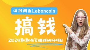 法国闲鱼Leboncoin跨境电商教程:环境邮箱电话解决产品上传及流量,悄悄赚钱【揭秘】-私藏资源社