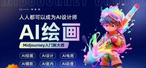 人人都要学的AI绘画设计,零基础教学,无需任何设计背景,轻松晋升AI设计师-私藏资源社