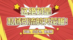 最新首发全平台引流玩法,公域引流私域玩法,轻松获客500+,附引流脚本,克隆截流自热玩法【揭秘】-私藏资源社